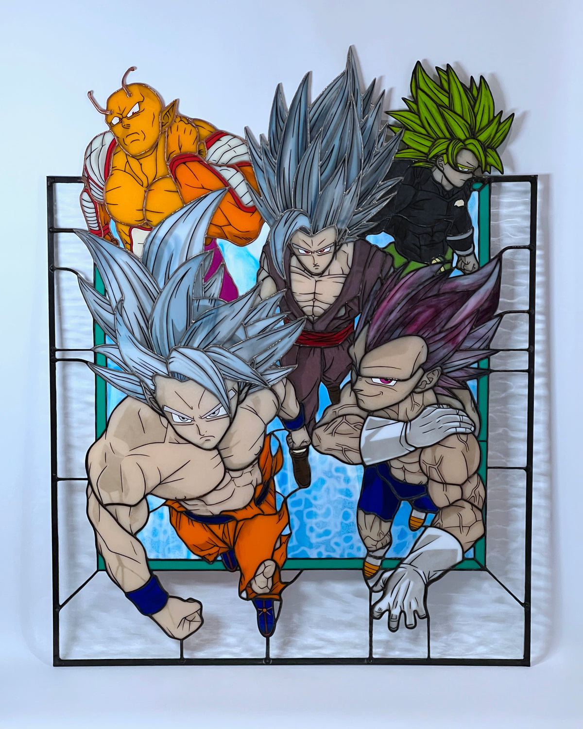Manga Cover Stained Glass