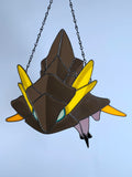 Armoured Fish Stained Glass